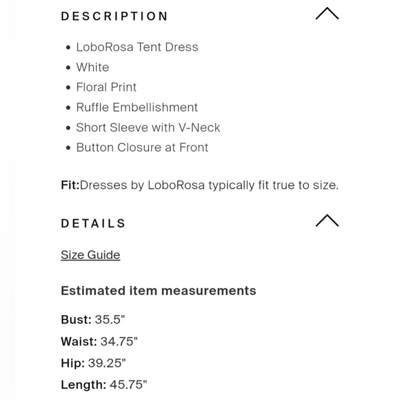 Lobo Rosa Blue and White Midi Dress Size Medium - Picture 4 of 4